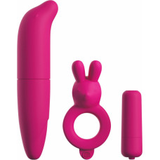 Pipedream Couples Vibrating Starter Kit Pink