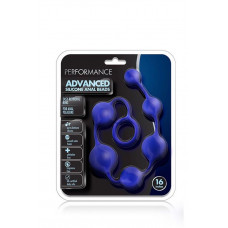 Blush PERFORMANCE SILICONE ANAL BEADS INDIGO