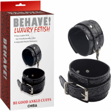 Behave Be good Ankle Cuffs-Black