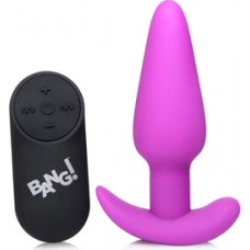 Xr Brands Vibrating Silicone Butt Plug with Remote Control