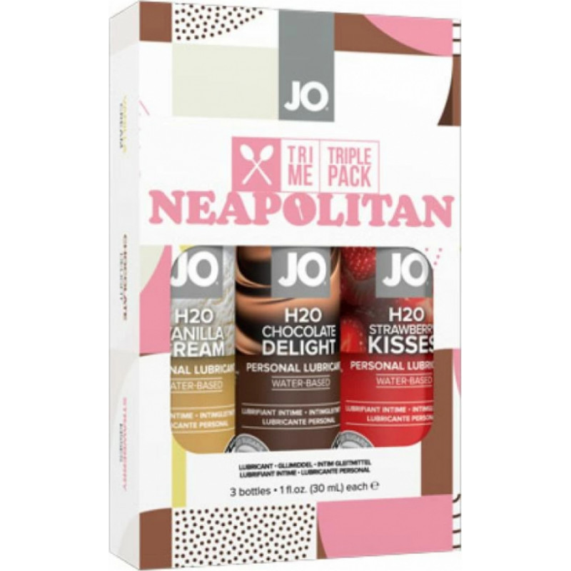 System Jo - Tri Me Neapolitan 3 x 30 ml