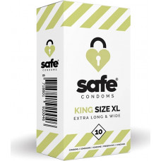 Safe - King Size XL Condoms 10 pcs