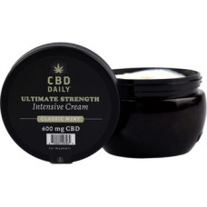 Earthly Body CBD Daily Ultimate Strength Intensive Cream - Classic Mint - 5 unces / 142 g