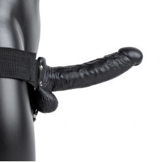 Realrock By Shots Hollow Strap-On with Balls - 7 / 18 cm