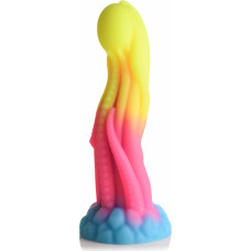 Xr Brands Tenta Glow - Glow-in-the-Dark Silicone Dildo