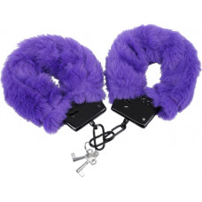 Doc Johnson Fluff Cuffs - Purple