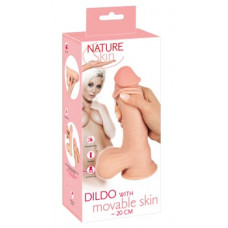 Nature Skin NS dildo ar kustīgu ādu 20