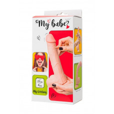 Toyfa My Babe My Darling Realistic Dildo, TPE, Nude, 22 cm