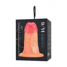 Toyfa Reālistisks dildo kalibrs 14/6, PVC, mīkstums, garums 14cm, diametrs 6cm