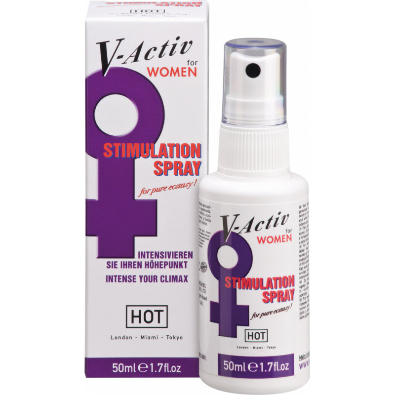 HOT V-Activ Stim.Spray Women 50ml