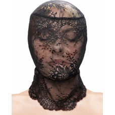 Ns Novelties Lace Hood / Black