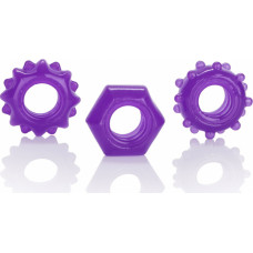 Calexotics Reversible Ring Set / Purple