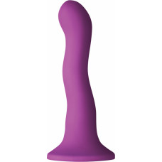 Ns Novelties Colours Wave 6Inch Dildo / Purple