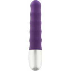 Seven Creations Discretion Ribbed Vibrator / Purple