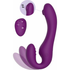 Xocoon Strapless Strap-On Pulse Vibe / Purple