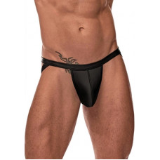 Male Power Strappy Ring Jock - S/M - Black