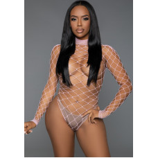 Bewicked Dancing All Night Bodystocking - PK / OS