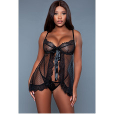 Bewicked Emma Babydoll - BLK / M