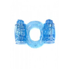 Boss Of Toys Pierścień-Vibrating CockRing Double Blue