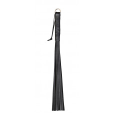 Kiotos Leather Handy Whip - Black