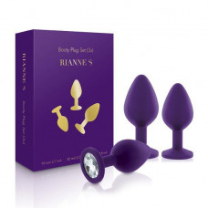 Rianne S RS - Soiree - Booty Plug Original Set 3x Purple