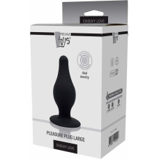 Dream Toys CHEEKY LOVE DUAL DENSITY PLEASURE PLUG L BLACK