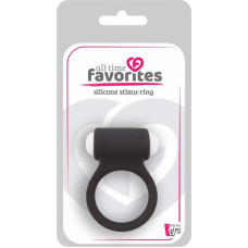 Dream Toys ALL TIME FAVORITES SILICONE STIMU-RING BLACK