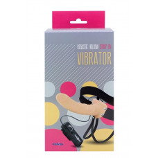 Seven Creations REALISTIC HOLLOW STRAP ON VIBRATOR 8INCH