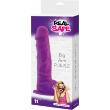 Real Safe Dildo-Fallo realistico real safe big arm purple