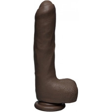 Doc Johnson Uncut D - Realistic FIRMSKYN Dildo with Balls - 9 / 22 cm