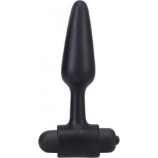 Doc Johnson Vibrating Butt Plug - 4 / 10 cm - Black