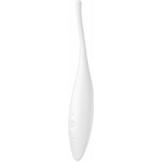 Satisfyer Twirling Joy – antgalio vibratorius – baltas