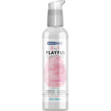 Swiss Navy 4 in 1 Lubricant with Cotton Candy Flavor - 4 fl oz / 118 ml