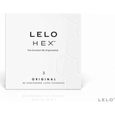 Lelo - HEX prezervatīvu oriģinālie 3 iepakojumi