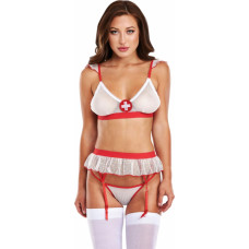 Baci - Vienmēr On Call Nurse 3 Pc Set M/L