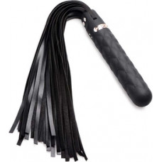 Xr Brands Vibra-Lasher - Vibrējošs silikona dildo Flogger