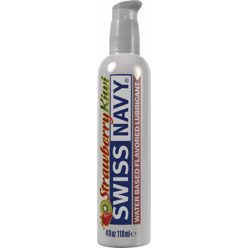 Swiss Navy Lubrikants ar zemeņu kivi garšu - 4 fl oz / 118 ml