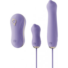 Zalo Sucking Vibrator with Pump and Different Attachments