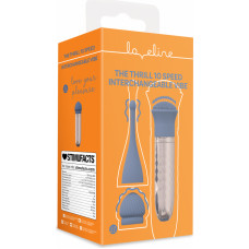 Loveline By Shots The Thrill - 10 Speed Interchangeable Vibrator - Blue