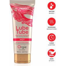 Orgie Lube Tube Hot — ūdens bāzes lubrikants ar sildošu efektu — 5 fl unces / 150 ml