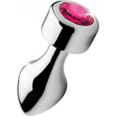 Xr Brands Pink Gemstone - Weighted Base Aluminum Plug - Large