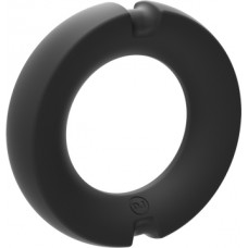 Doc Johnson The Paradox - Silicone/Metal Cock Ring - 35mm - Black