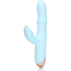 Loveline By Shots Pulse Wave and Up-and-Down Moving Ring Vibrator - Arctic Blue