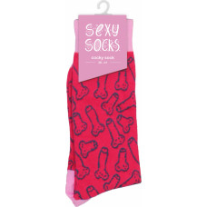 Sexy Socks By Shots Cocky Socks - US Size 2-7,5 / EU Size 36-41