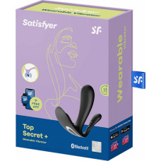 Satisfyer Top Secret Plus - Портативный вибратор для трусиков - Черный