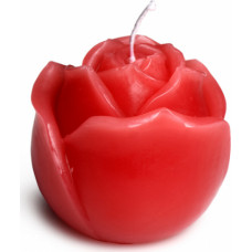 Xr Brands Flaming Rose - Drip Candle - Red