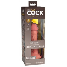 King Cock Elite KCE 6 Dual Density Cock Light