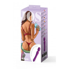 Toyfa JOS Stimulators 2 in 1 Kisom, silikons, violets, 13 cm