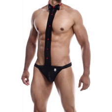 Mob Eroticwear MOB Tuxedo Lace Thong