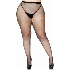 Leg Avenue Plus Size Crotchless Pantyhose